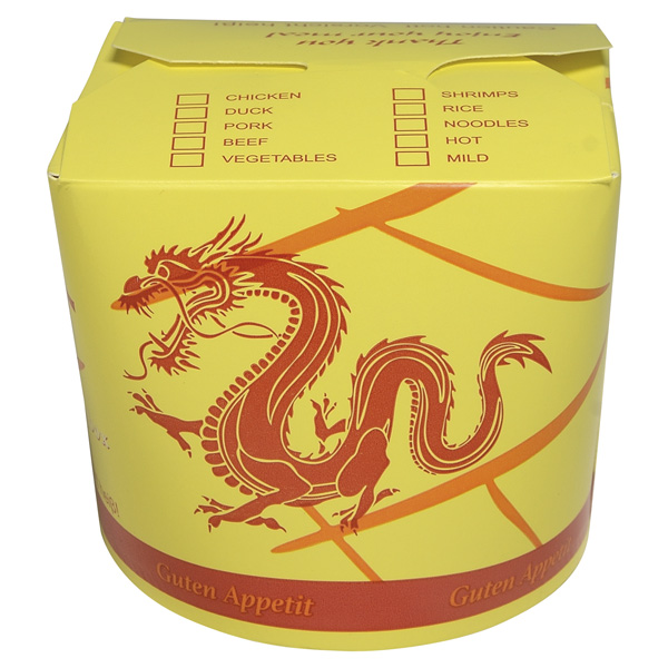 Asia Box 710 ml, rund mit Neutraldruck, 50St.