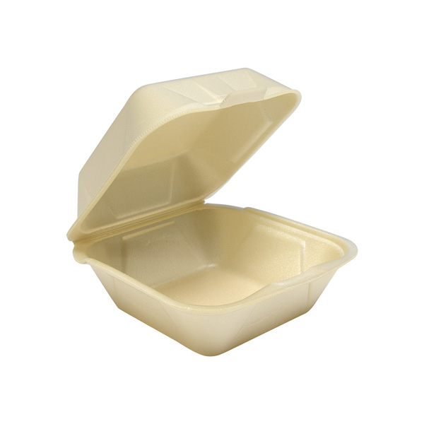 Hamburger-Box INDE 1659 IP6 Beige, VE 125 Stck