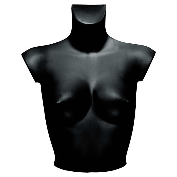 Kurztorso weiblich C-Cup, Schwarz