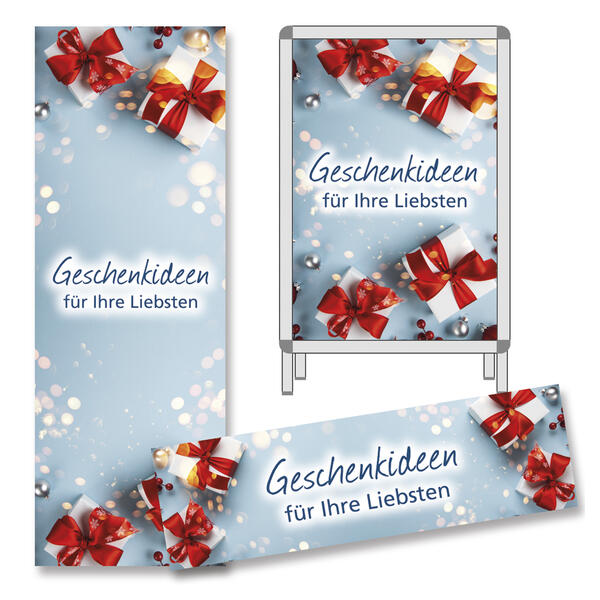 Deko-Sortiment Geschenkideen für Ihre Liebsten, 3-teilig