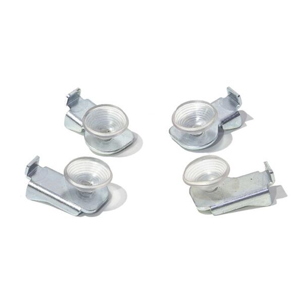 Glasbodentr�ger-Set (4 St�ck) f�r Serie Steel