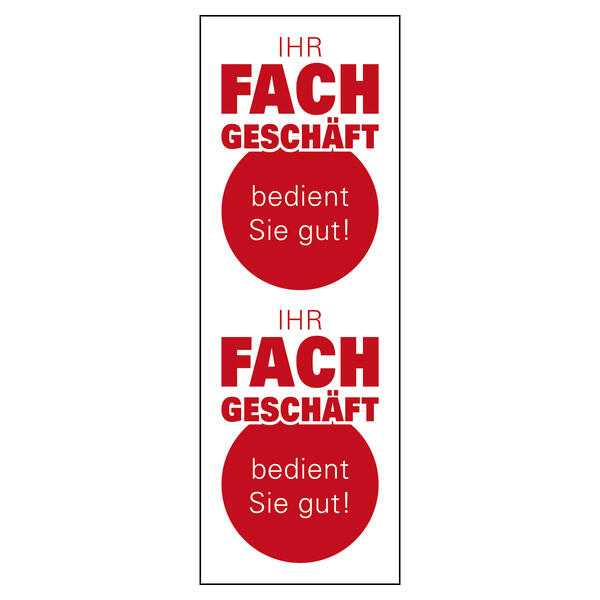 Langbahn Ihr Fachgeschft 48x138cm