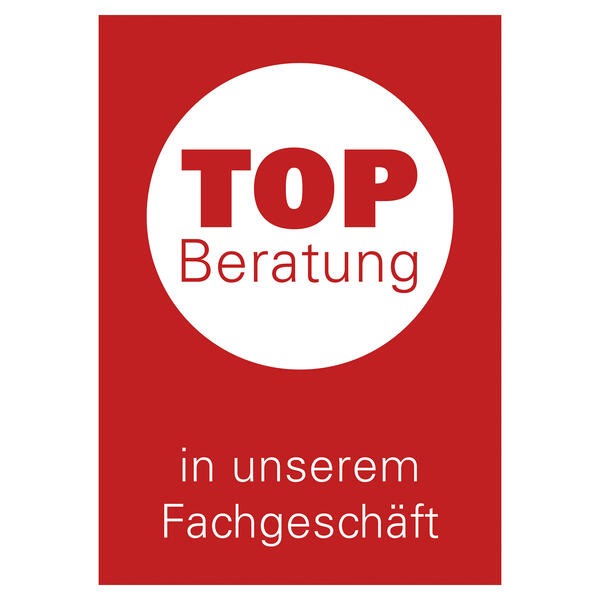 Plakatkarton Top Beratung DIN A4, rot