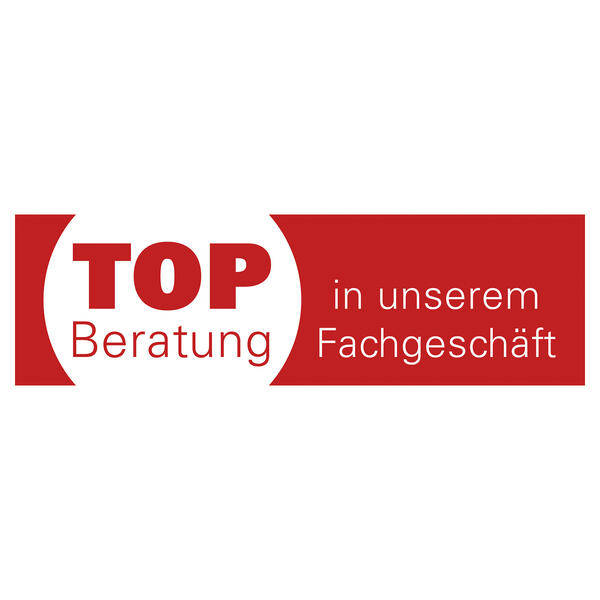Papierplakat Top Beratung 100x30cm, rot