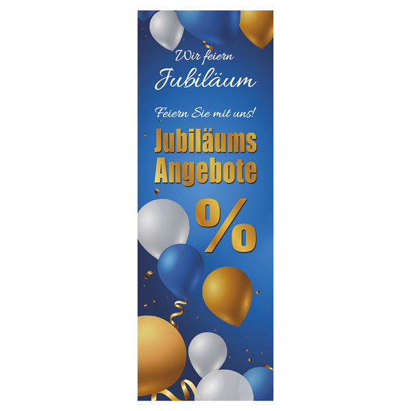 Langbahn Jubilums Angebote, 48x138 cm