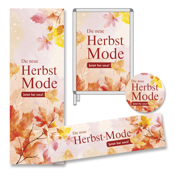 Deko-Sortiment Die neue Herbst-Mode 1