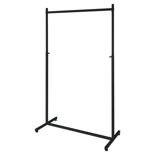 Konfektionsstnder Steel Klarlack, 100 cm