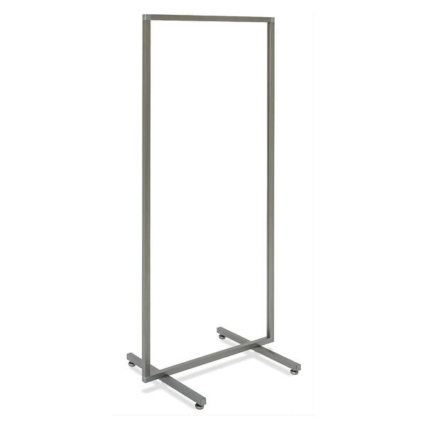 Mittelraumst�nder Steel Klarlack