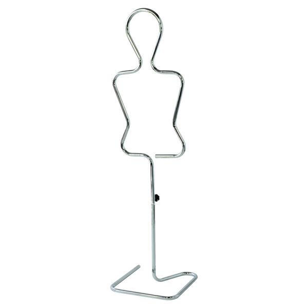 Rohrfiguren, verchromt