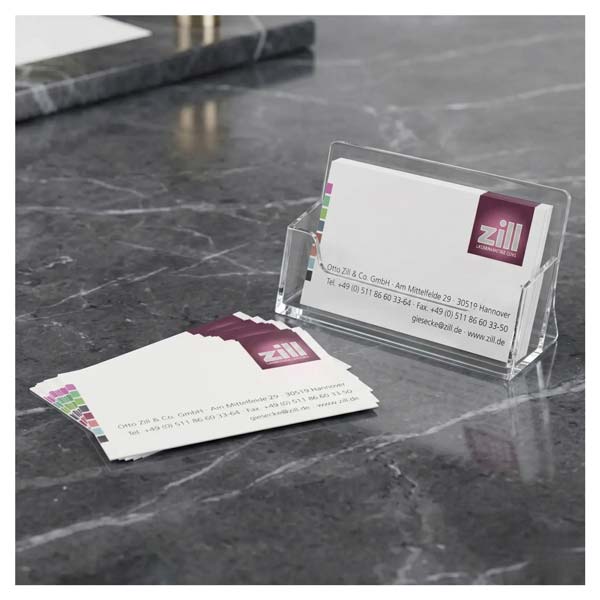 Tisch-Visitenkartenhalter, einfach