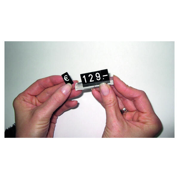 Ersatzschienen für Preisschildkassette Fix 1006