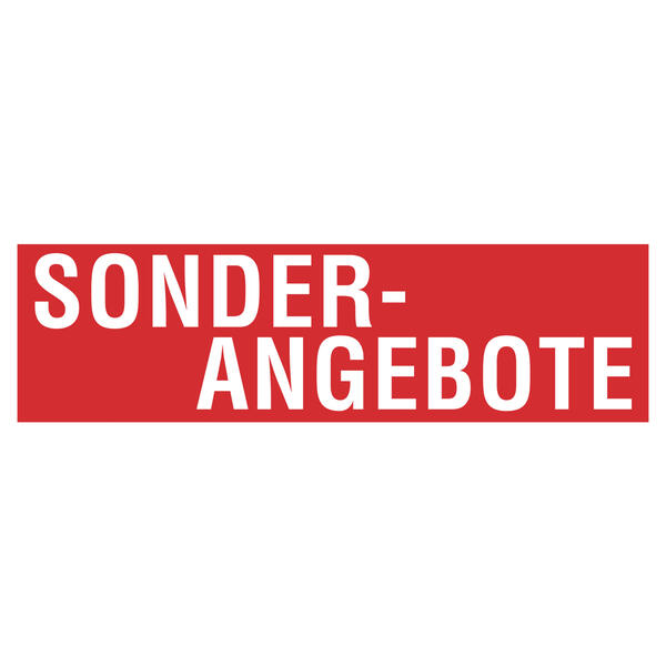 Papierplakat SONDER-ANGEBEOTE