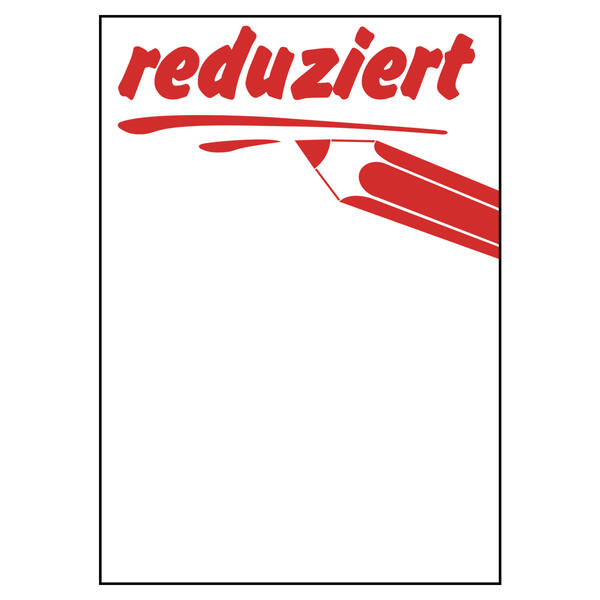 100 P.schilder, Bleistift red., 8x12 cm